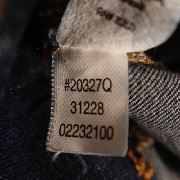 Spanx SPANXshape Original EveryWear Flare Jeans Women's small Petite Blue Denim - Picture 13 of 13